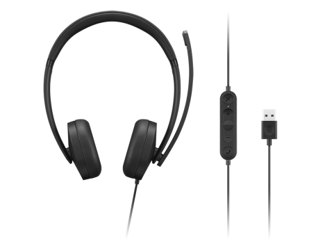 Lenovo USB-A Wired Stereo Headset Gen2 03