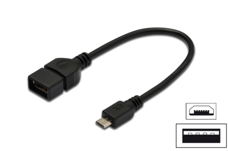 USB 2.0 Cables USB A Plug to micro USB Type B