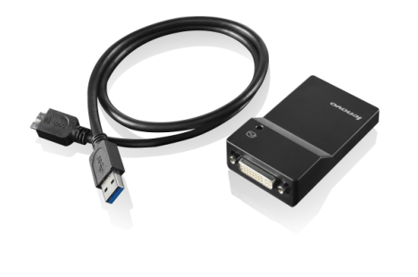 Lenovo USB 3.0 to DVI/VGI Monitor Adapter (0B47072)