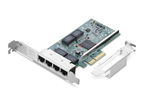 ThinkStation Broadcom BCM5719-4P Quad-port Gigabit Ethernet Adapter (2)